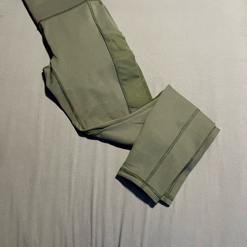 Olive Green Leggings